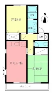 フラワーメゾン【2階】の間取り