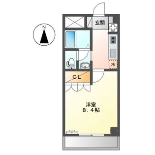 サンレジデンスⅡ【2階】の間取り