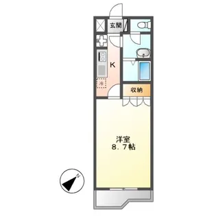 パールハイム鎌倉【2階】の間取り