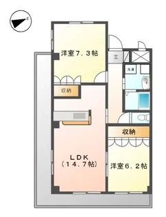 TNM鎌倉【4階】の間取り