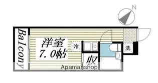 メゾン・ド・プレーヌ【4階】の間取り