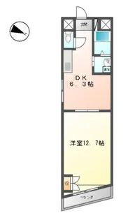 GRACE COURT【3階】の間取り