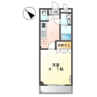 ヴァンベール テラス【3階】の間取り