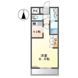 SOLE・B【2階】の間取り