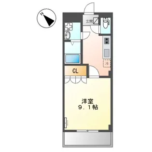 スピッツ【1階】の間取り