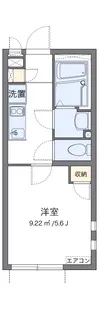 クレイノ桜が丘【106号室】の間取り