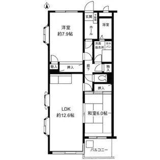 メゾン・ドゥ・クロッシュ【3階】の間取り