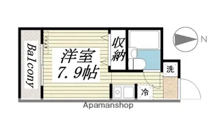 メゾン・ド・フレシール【5階】の間取り