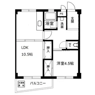 桜台森ビル【3階】の間取り