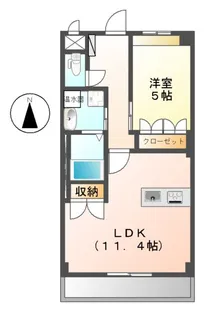 HAMAKAZE【4階】の間取り