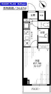 フェニックス横須賀中央【3階】の間取り
