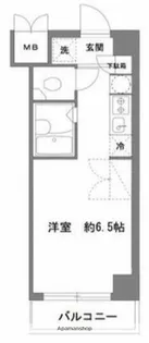 ラグゼナ本厚木【4階】の間取り