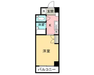 ラグゼナ本厚木【1階】の間取り