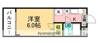 メゾン御園【3階】の間取り