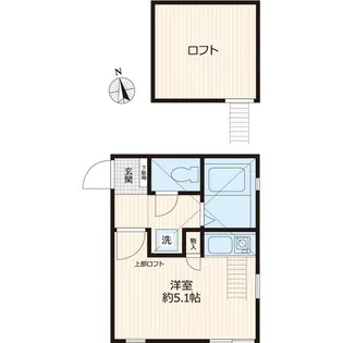 IRIE FLOORS【1階】の間取り