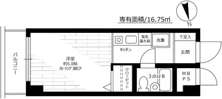 日神パレステージ相模原【11階】の間取り