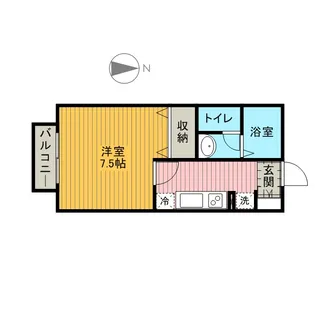 カーサリヴェールⅡ【2階】の間取り
