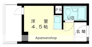 ロイヤル石川町【2階】の間取り