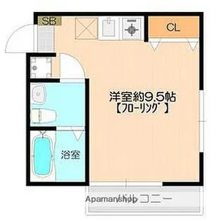 ダイヤモンドヒルズ阪東橋【2階】の間取り
