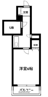 ライオンズマンション横浜山手【2階】の間取り
