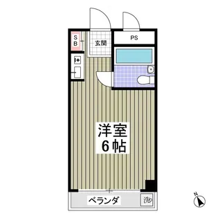ヴィラ相模が丘【1階】の間取り