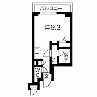 クラリッサ川崎梶ヶ谷【3階】の間取り