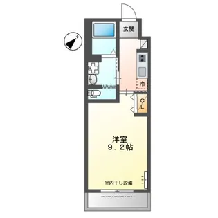 セリシール【1階】の間取り