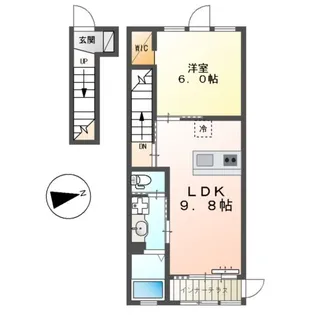 エルアージュ【2階】の間取り