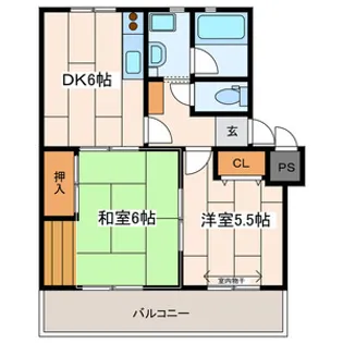 サニーヴィラ【4階】の間取り