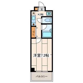 エムエーパレス日吉【4階】の間取り