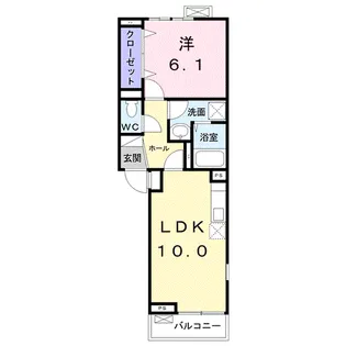 アーク磯子【2階】の間取り