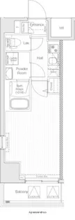 VERXEED阪東橋MAXIV【6階】の間取り