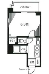 ビクトリュー仲町台【2階】の間取り