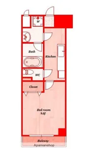 パークルームズ【8階】の間取り