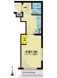 ヒルサイド1【1階】の間取り