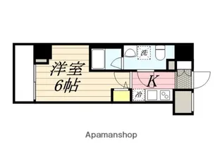 MAXIV横浜大通公園【8階】の間取り