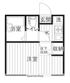 プラナス上大岡【1階】の間取り