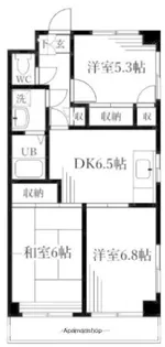 サニーコート【2階】の間取り