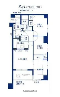 アークヒルズ山太【2階】の間取り