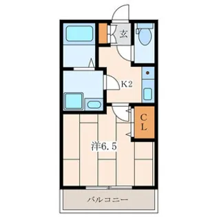 エクリール【1階】の間取り