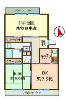ラフィーヌ横浜片倉町【3階】の間取り
