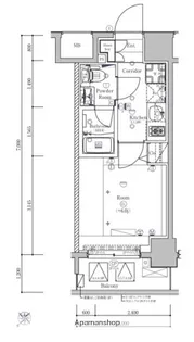 SYFORME KANNAI【2階】の間取り