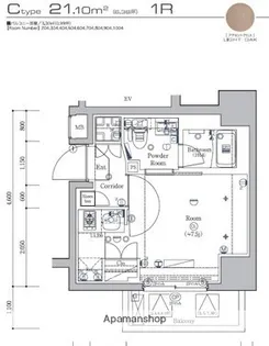 SYFORME KANNAI【10階】の間取り