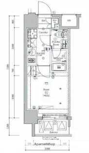 SYFORME KANNAI【6階】の間取り