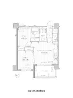 サンウエスト横浜【4階】の間取り