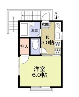 戸塚区平戸3丁目併用住宅【2階】の間取り