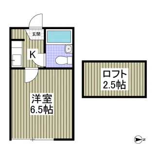 プラザ・ドゥ・ラモンド【1階】の間取り