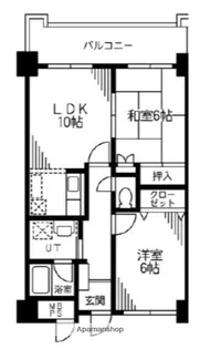 第三幸喜ビル【4階】の間取り
