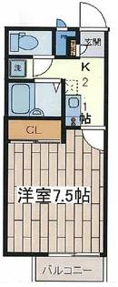 ルピナス湘南【2階】の間取り