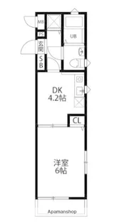 CASAYOKOHAMABASHI【3階】の間取り